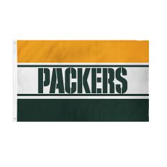 Packers FOCO Wordmark Horizontal Flag