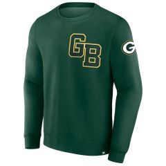 Packers Fanatics Varsity Letter Crew