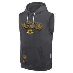 Packers Nike 2025 Sideline Sleeveless Hoodie