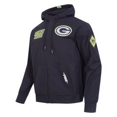 Packers Pro Standard Hi-Vis Woven Hooded Jacket