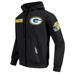 Packers Pro Standard Wind Woven Full Zip Jacket