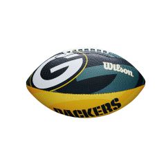 Packers Wilson Junior Super Grip Rubber Football