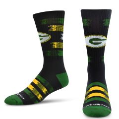 Packers Fade To Black Sock