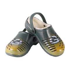 Packers Womens Sherpa Glitter Clog