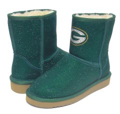 Packers Cuce Womens Embellished Pull-On Boot