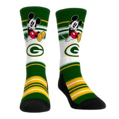 Packers Mickey Mouse Stripe Sock