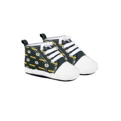 Packers FOCO Infant Repeat Print Canvas Shoe