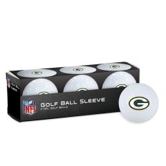 Packers 3-Piece Sleeve Golf Balls