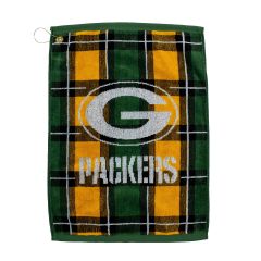 Packers Plaid Golf Towel