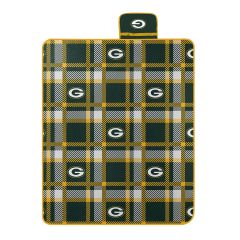 Packers Plaid Outdoor Picnic Blanket