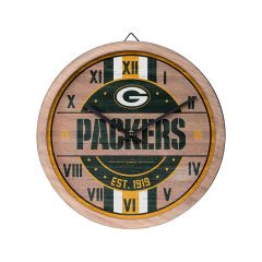 Packers FOCO Barrel Wall Clock
