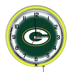 Packers 18" Neon Clock