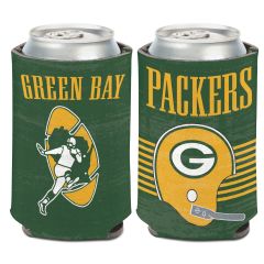 Packers Retro Helmet Logo Can Cooler