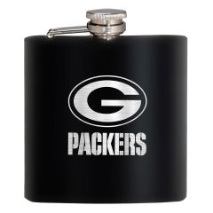 Packers Stealth Stainless Steel Flask