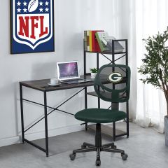 Packers Desk & Armless Task Chair Combo