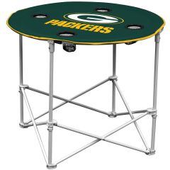 Packers Round Travel Table