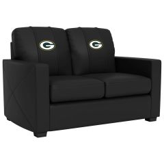 Packers G Logo Silver Loveseat