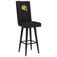 Packers Helmet Swivel Bar Stool