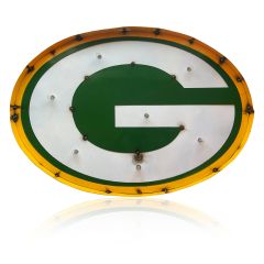 Packers Logo Lighted Recycled Sign