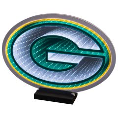 Packers LED Infinity Logo Light