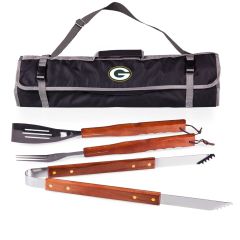 Packers 3-Piece BBQ Grill Set