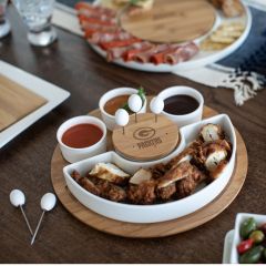 Packers Symphony Appetizer Tray Set