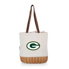 Packers Willow & Canvas Insulated Lunch Basket
