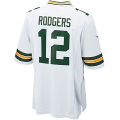 #12 Aaron Rodgers Nike Away Game Jersey