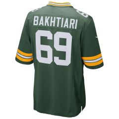 #69 David Bakhtiari Nike Home Game Jersey