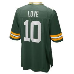 #10 Jordan Love Nike Home Game Jersey