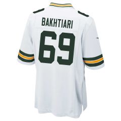 #69 David Bakhtiari Nike Away Game Jersey
