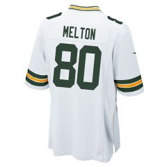 #80 Bo Melton Nike Away Game Jersey
