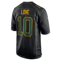 Green Bay Packers 10 Love Womens Black Fashion Game Jersey at the Packers Pro Shop