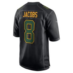#8 Josh Jacobs Nike Black Fashion Game Jersey