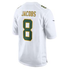 #8 Josh Jacobs Nike White Fashion Game Jersey