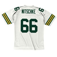 #66 Nitschke Mitchell & Ness Away Replica Jersey