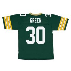 Mitchell & Ness #30 Green Throwback Home Jersey