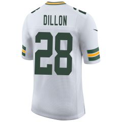 #28 A.J. Dillon Nike Away Limited Jersey