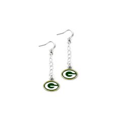 Packers Chain Dangler Earrings