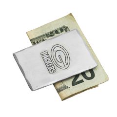 Packers Stainless Steel Money Clip