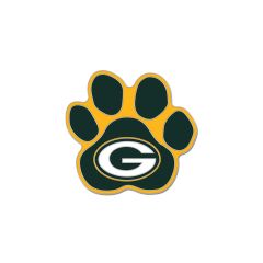 Packers Paw Print Pin