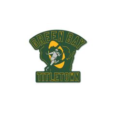 Packers Throwback Titletown Pin