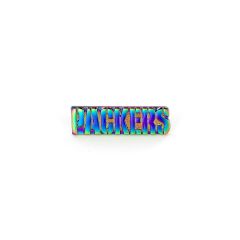 Packers Multicolored Wordmark Pin