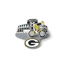 Packers Moving Bike Pin