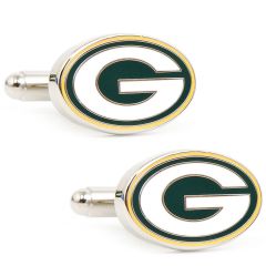 Packers Enamel G Cufflinks