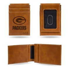 Packers Personalized Front Pocket Wallet