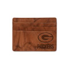 Packers Leather Credit Card Wallet