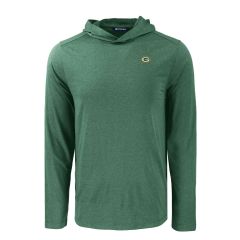 Packers Cutter & Buck G Logo Coastline Hooded Top
