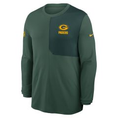 Packers Nike 2025 Sideline Coaches UV LS Top
