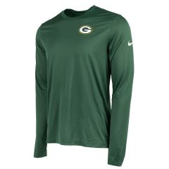 Packers Nike 2025 Sideline Logo Legend LS T-Shirt